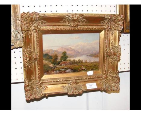 An oil on panel by JAMES LAING? 