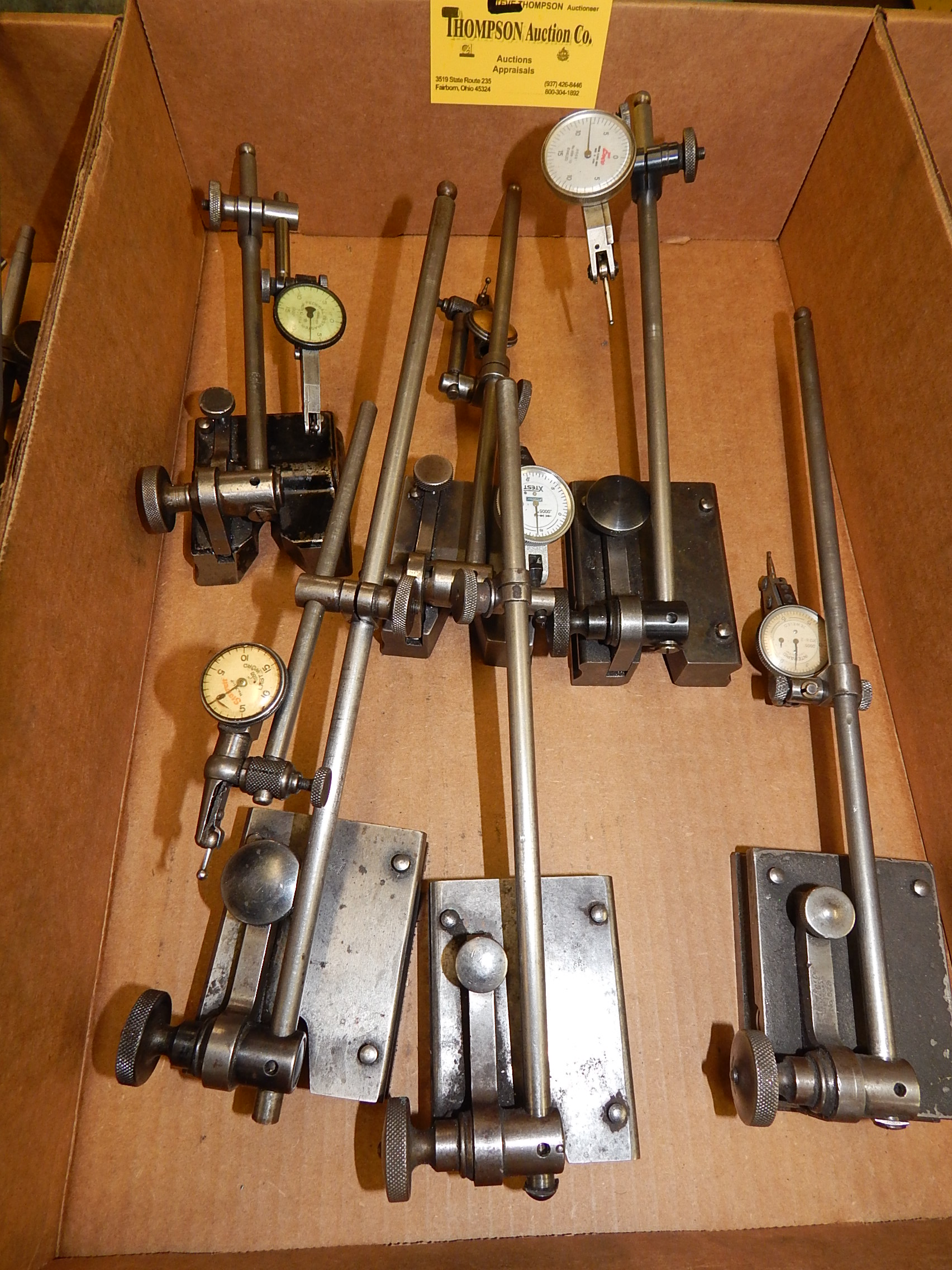 { Choice of lots 218L } } } } } } } } } } Indicator Stands with Dial Indicators