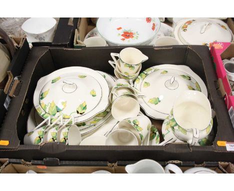 An Art Deco Wedgwood part tea and dinner service 