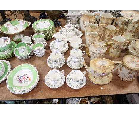 A Royal Albert six-place setting part tea service, in the Brigadoon pattern 