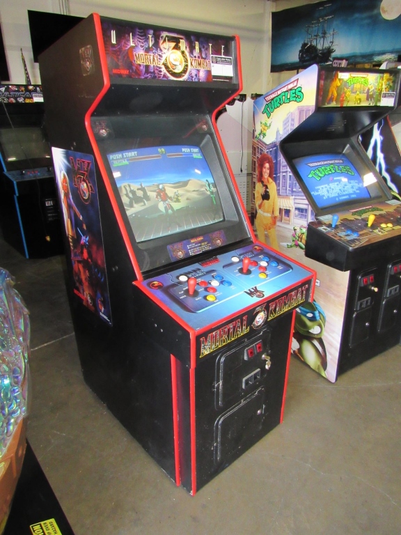 Ultimate Mortal Kombat 3 Midway Arcade Game Item Is In Used