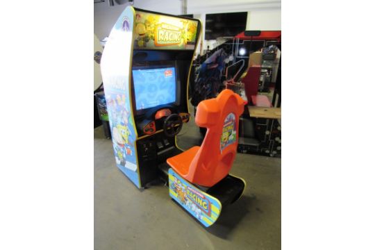 Nicktoons Racing Sitdown Arcade Game Item Is In Used Condition