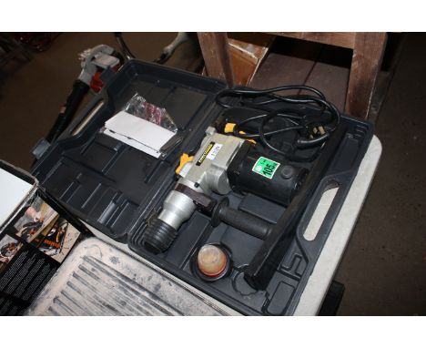 A Direct Power SDS rotary hammer drill in fitted case 