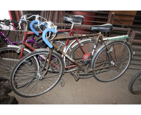 A BSA gents racing bike