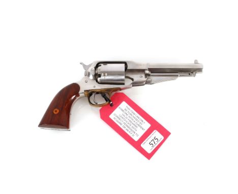 A black powder revolver .44 Cal Ser.No.062161. This item can only be purchased by someone with a current valid firearms certi