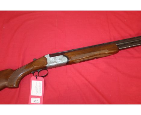 A Lincoln 12 bore over and under ejector shotgun, single trigger and variable safety. 30" barrels having good bores, Ser. No.