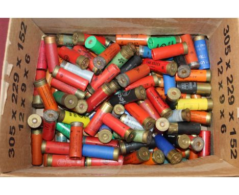 Approx. 112 mixed collectors cartridges. This item can only be purchased by someone with a current valid shotgun certificate 