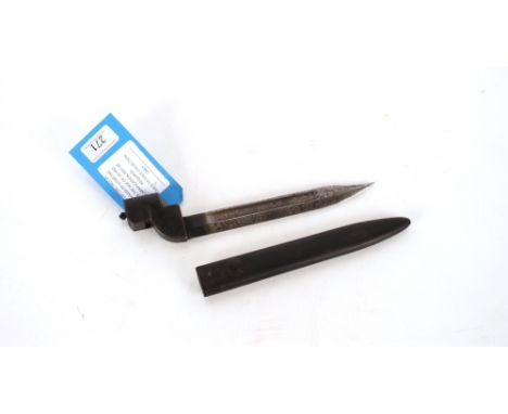 A British No.9 bayonet with scabbard. This item can only be purchased by someone over the age of 18 and ID verification may b