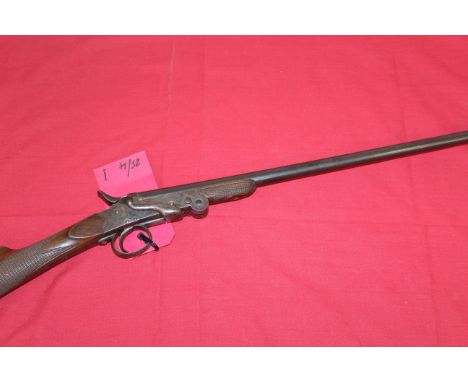A side lever hammer .410 shotgun Ser. No.19028. This item can only be purchased by someone with a current valid shotgun certi