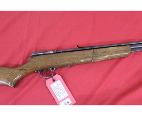 A Crosman model 140 .22 Cal. pump action air rifle. N.V.S.N. (this air rifle is a Section 1 firearm) This item can only be pu