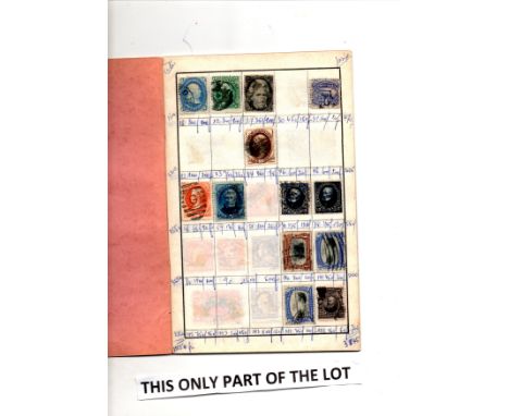 World 1867 – 1930 Collection in vintage approval, with fine range of classics with some good stamps in nice condition, mainly