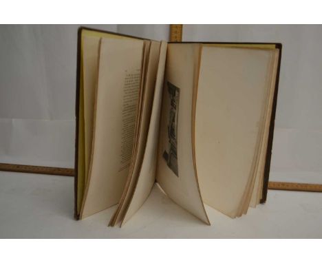 Vintage book entitled Views of the Gates of Norwich with engravings by John Ninham printed by Cundall Mirror &amp; Levins 186