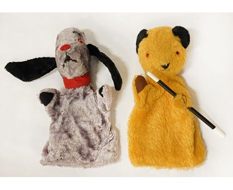 1960'S CHAD VALLEY SOOTY &amp; SWEEP GLOVE PUPPETS