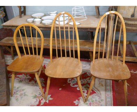 3 Ercol chairs 