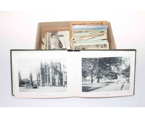 Collection of postcards including R. Johnston Monarch Series (Numbers 2, 22, 32, 34 and 38 New Tyne Bridge Newcastle and 1413