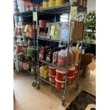 Rack NSF sur ROUES, 29 " L x 24" P x 69 "h