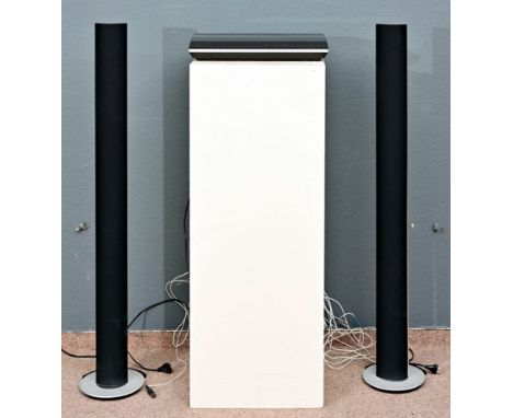 Paar "BEOLAB 6000" Bang &amp;amp; Olufsen - Standlautsprecher, Höhe ja ca. 111 cm, " BEOGRAM CD 4500" - CD-Player (zur Wandau