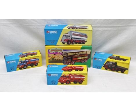 CORGI CLASSICS LIMITED EDITION DIE-CAST MODELS Anderton &amp; Rowlands Atkinson Open Pole, Arrow Bulk Carriers Tanker, Gulf O