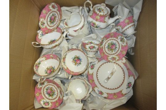 royal albert lady carlyle tea set