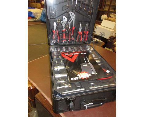 Platinum Tools, extensive tool kit housed in a travel case