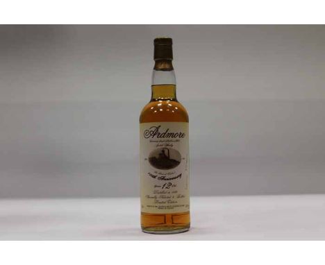 ARDMORE 12 YEAR OLD
Single Highland Scotch Whisky distilled 1986. Signed. 70 cl, 40% volume. 