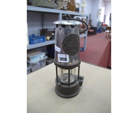 An Eccles Miners Lamp.