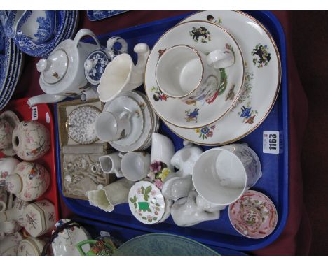 A Dolls Tea Set, Arklow Baby Wear, Worcester, Wedgwood, Lladro, B &amp; G, etc.