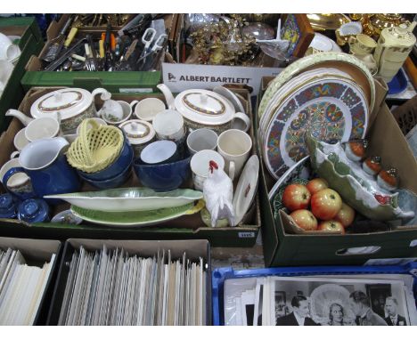 Denby, Nicholas Mosse, Goss and other ceramics:- Two Boxes.
