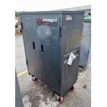 Armorgard fittingstor steel site cabinet A956996 ** No keys but unlocked **
