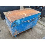 Steel tool store ** No keys but unlocked **