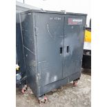 Armorgard fittingstor steel site cabinet c/w keys TVW673