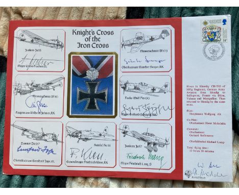 Nineteen large DM Medal Special Signed Covers. The unbelievably rare set of 19 special signed large RAF Museum Awards Series 