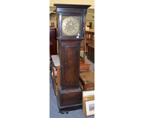 ~ An oak thirty hour longcase clock, John Lawson, Keighley