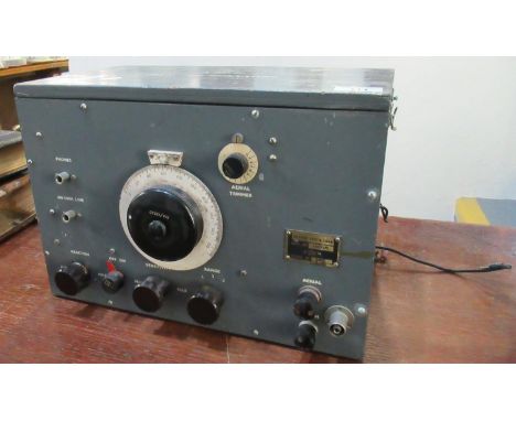 World War II A.M receiver, R.1224A serial no. 4911. (B.P. 21% + VAT)