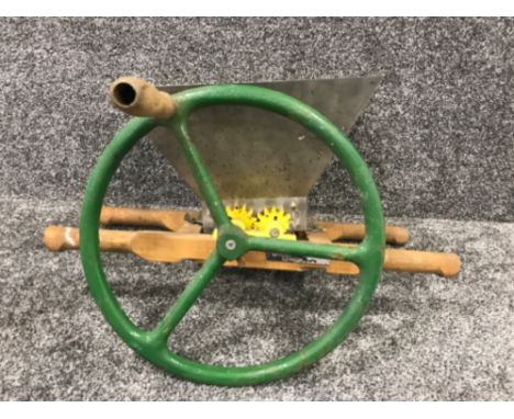 Vintage Salina manual wheel shredder