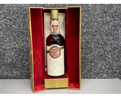 Rare Limited edition Glenfarclas single highland malt scotch whisky 150th anniversary 750ml, with certificate in original box