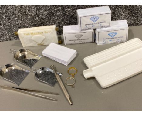 Job lot of diamond dealers/Jewellers tools etc