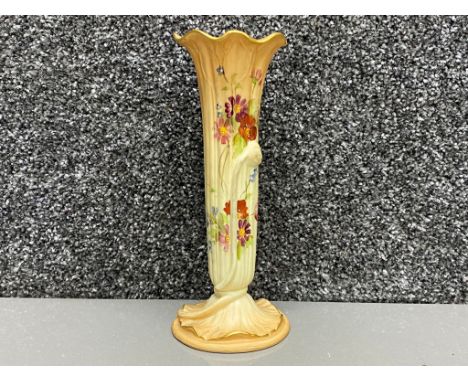 royal Worcester blush ivory vase