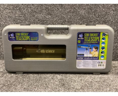 Edu Science Star Tracker Telescope (30X-60X zoom) in original carry case
