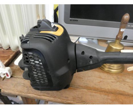 A McAllister petrol engine lawn mower 