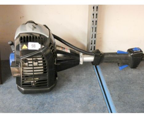 A McAllister petrol engine strimmer