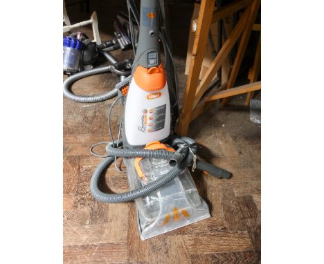 A Vax upright carpet cleaner