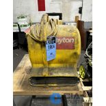 DAYTON MODEL 5UMPS PORTABLE FLOOR BLOWER