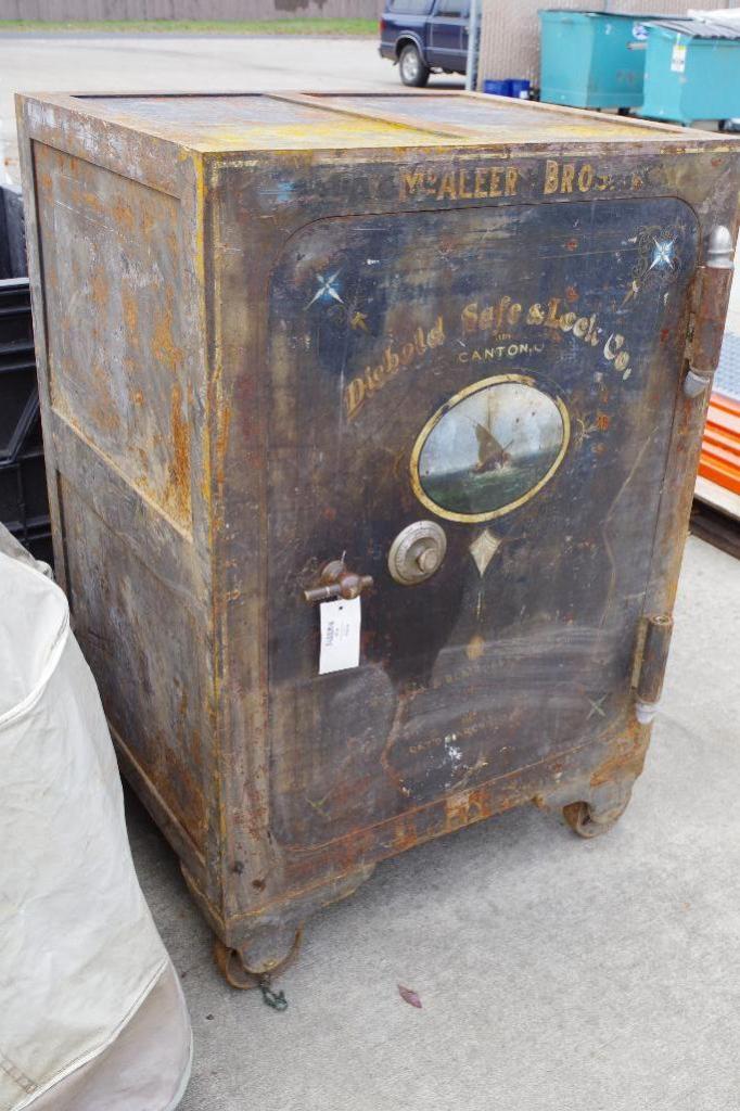 McALEER Bros Diebold Safe Lock Co Canton Ohio Safe Approx 32 X 