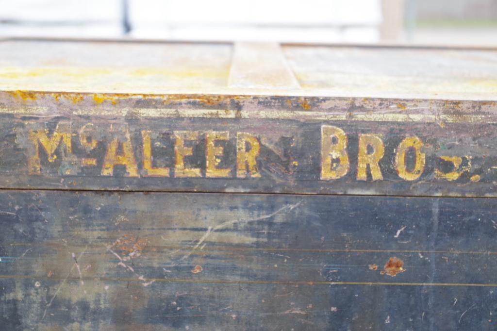 McALEER Bros Diebold Safe Lock Co Canton Ohio Safe Approx 32 X 