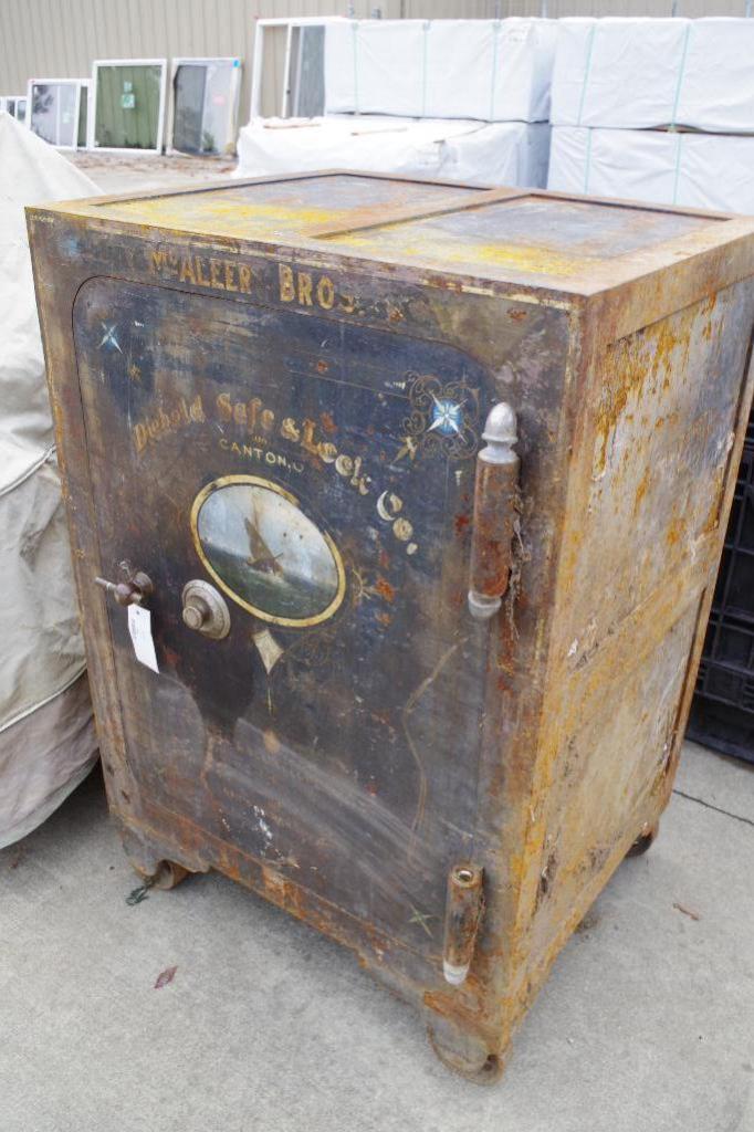 McALEER Bros Diebold Safe Lock Co Canton Ohio Safe Approx 32 X 