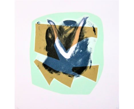 MATTHEW HILTON [1948 - ]. Abstract [Jugs] 1V, 1994. screenprint, edition of 30, 16/30; signed in pencil with initials. 28 x 2