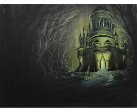 PAUL BIRKBECK [1939-2019]. The Castle, 1984. gouache. 38 x 50 cm - frame 42 x 52 cm. Provenance: the artist; private collecti