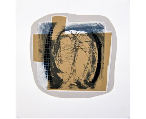 MATTHEW HILTON [1948 - ]. Abstract [Jugs] 11, 1994. screenprint, edition of 30, 16/30; signed in pencil with initials. 28 x 2