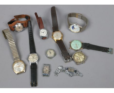 A quantity of assorted manual watches including vintage examples. 